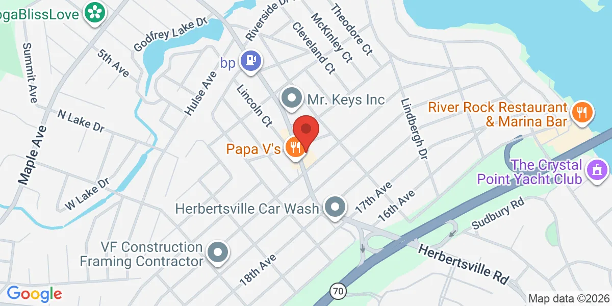 Map to 337 Herbertsville Rd, Brick Twp, NJ